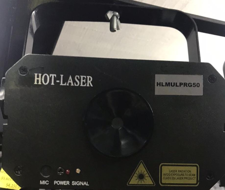 LASER HOT LASSER 50MW MULTIPUN HLMULPRG50