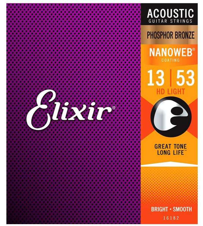 ENCORADADURA ELIXIR ACOUST PHOSPH BRZ NANOWE