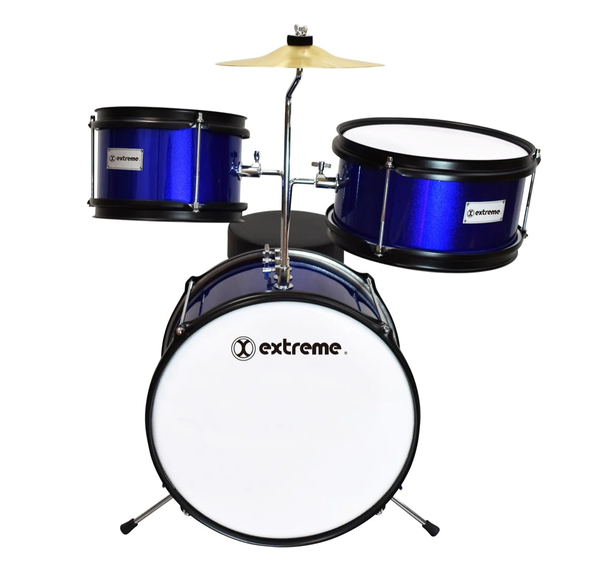 BATERIA KINDER AZUL METALICO 3 PZAS EXTREME EXBT069