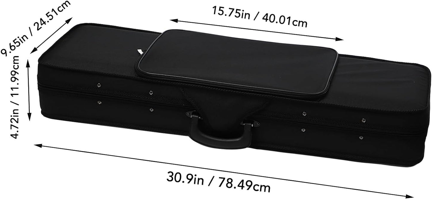 ESTUCHE PARA VIOLIN 4/4 ABS RECTANGULAR