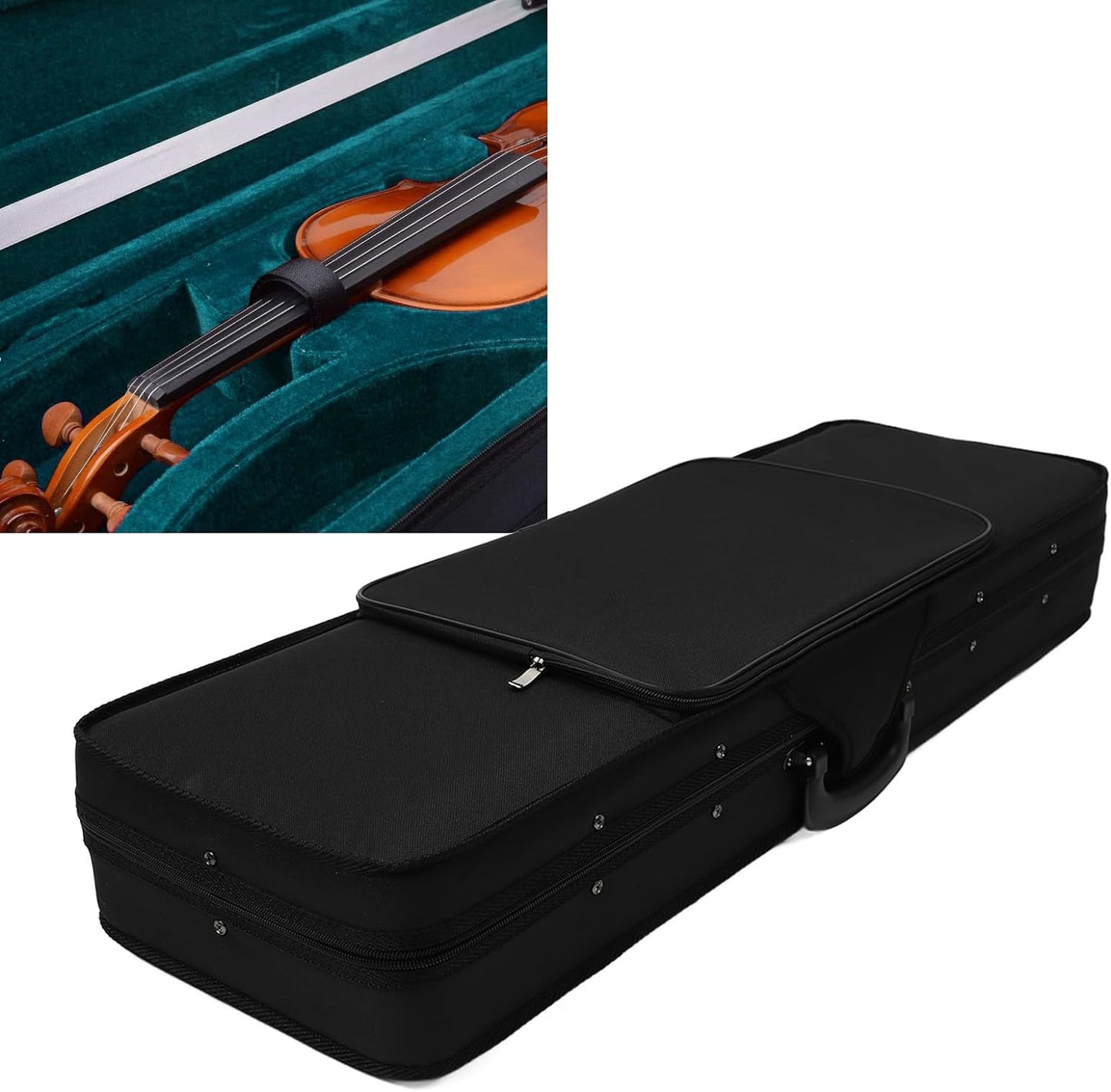 ESTUCHE PARA VIOLIN 4/4 ABS RECTANGULAR