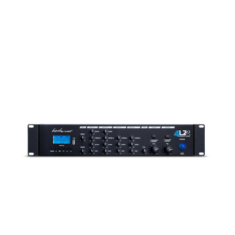 COMBINACION DE MEZCLADOR Y AMPLIFICADOR DE UDIO 4LZ2 AMP DE LINEA