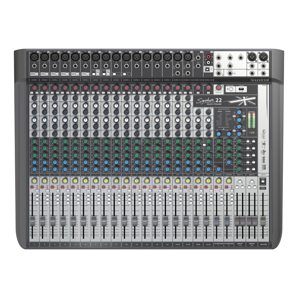 CONSOLA ANALOGA 22 CANALES C/GRABACION
