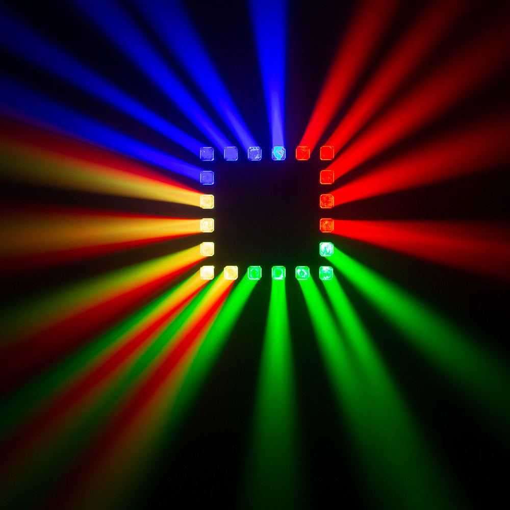 PANEL DE 36 LED (6X6) DE 15W RGBW 4 EN1