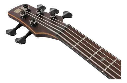 BAJO ELECTRICO IBANEZ "SR" DE 5 CUERDAS CAFE SOMBREADO MATE SR1355B-DUF