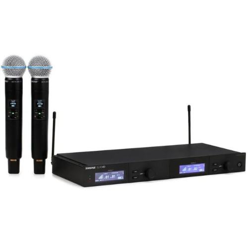 MICROFONO SHURE SLXD24D/B58-G58 DOBLE VOCAL