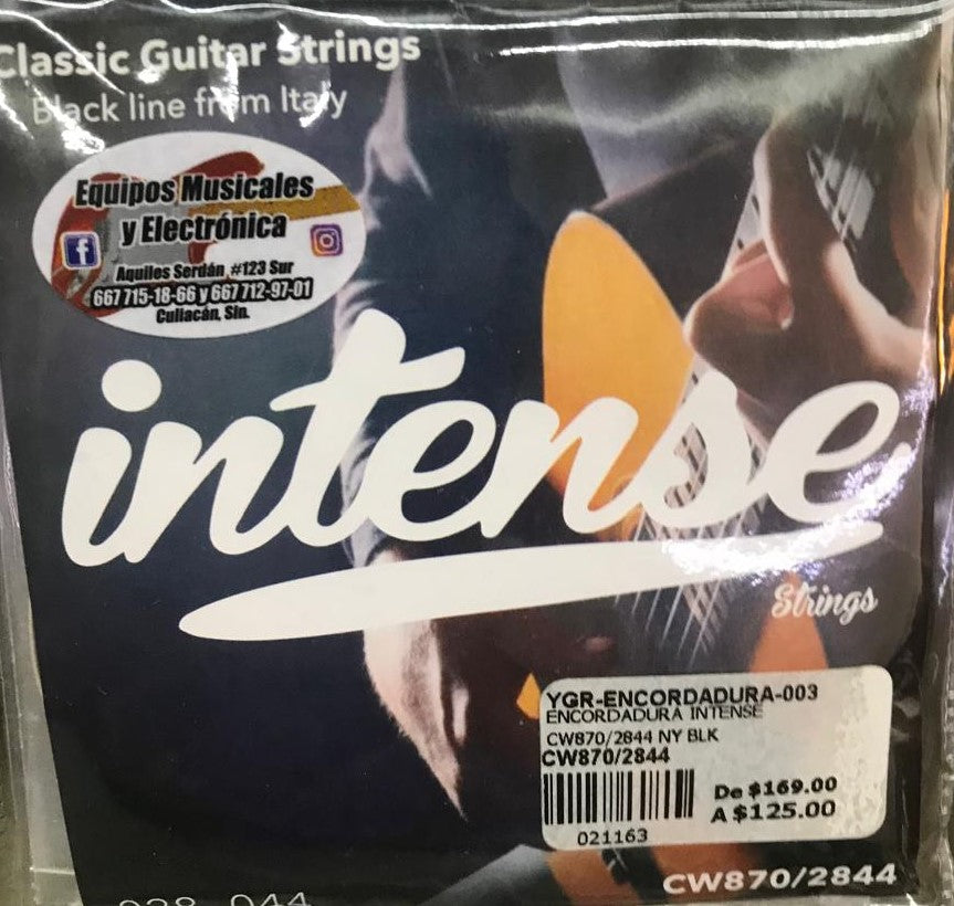 ENCORDADURA INTENSE CW870/2844 NY BLK