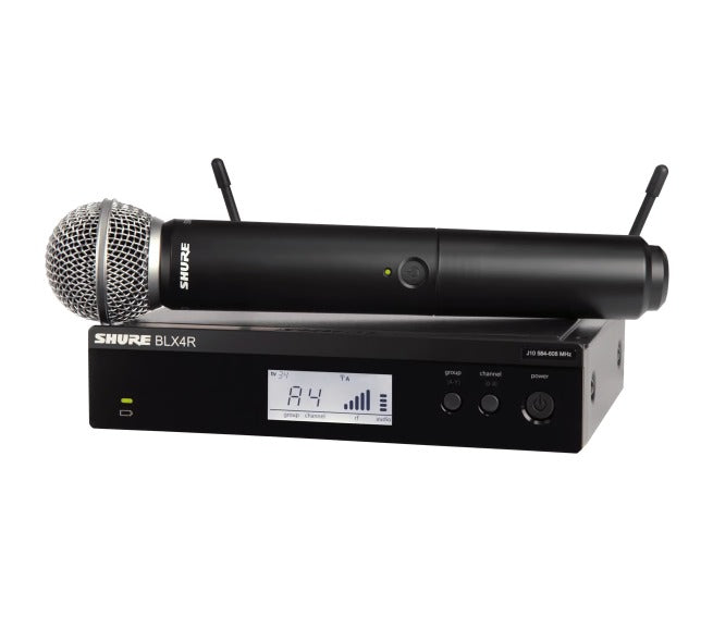 SISTEMA INALAMBRICO MICROFONO DE MANO BLX24R/SM58-K12