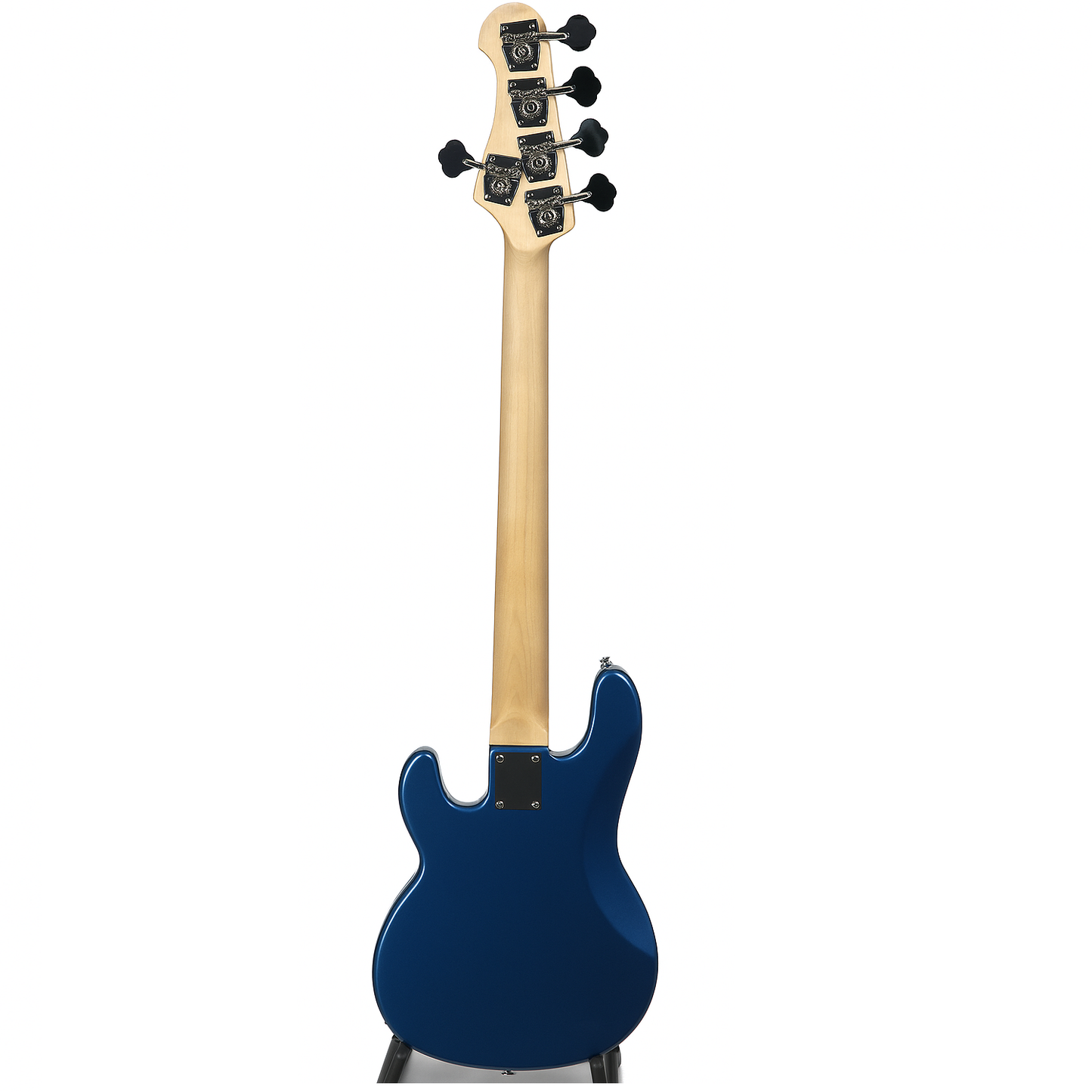 BAJO ELECTRICO 5 CUERDASEN COLOR AZUL Y BLANCO C/CTRLS MB100705