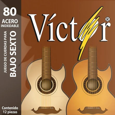 ENCORDADURA BAJO SEXTO VICTOR MOD.80