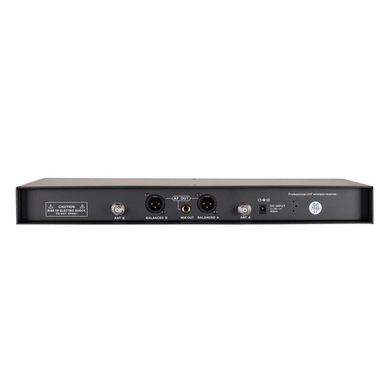 SISTEMA INALAMBRICO DUAL DE MANO UHF MORRISON X300