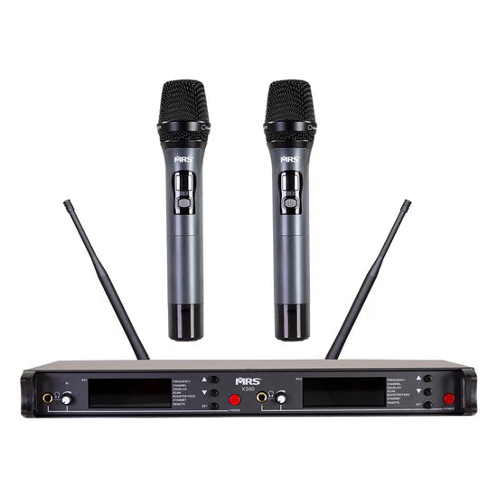 SISTEMA INALAMBRICO DUAL DE MANO UHF MORRISON X300