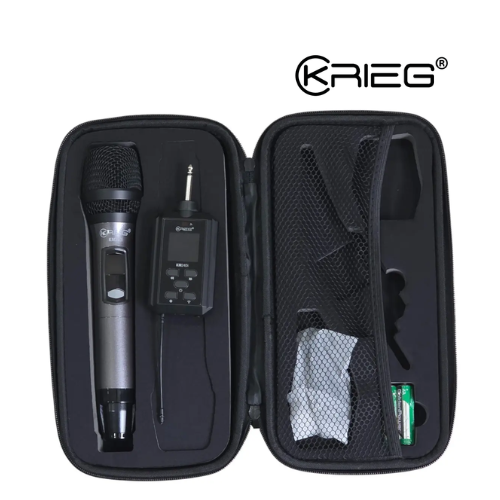 MICROFON INALAMBRICO KRIE. KM-24DIG SISTEMA DE AMPLIFICACION DE INSTRUMENTOS