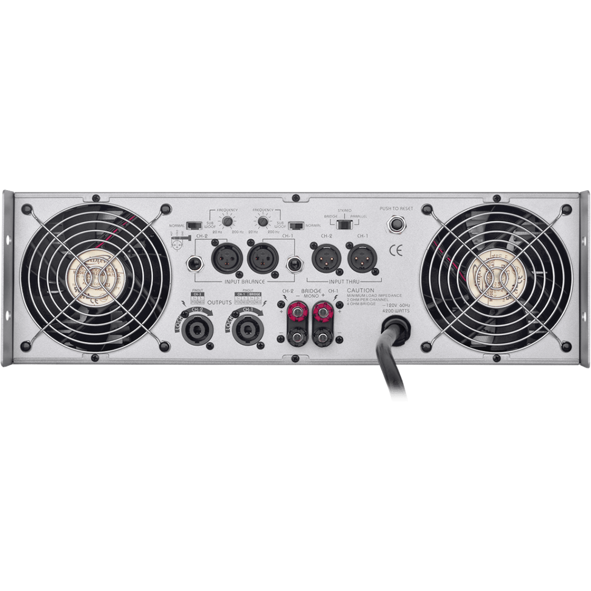 AMPLIFICADOR BACK STAGE DE POTENCIA HCF-PRO-40