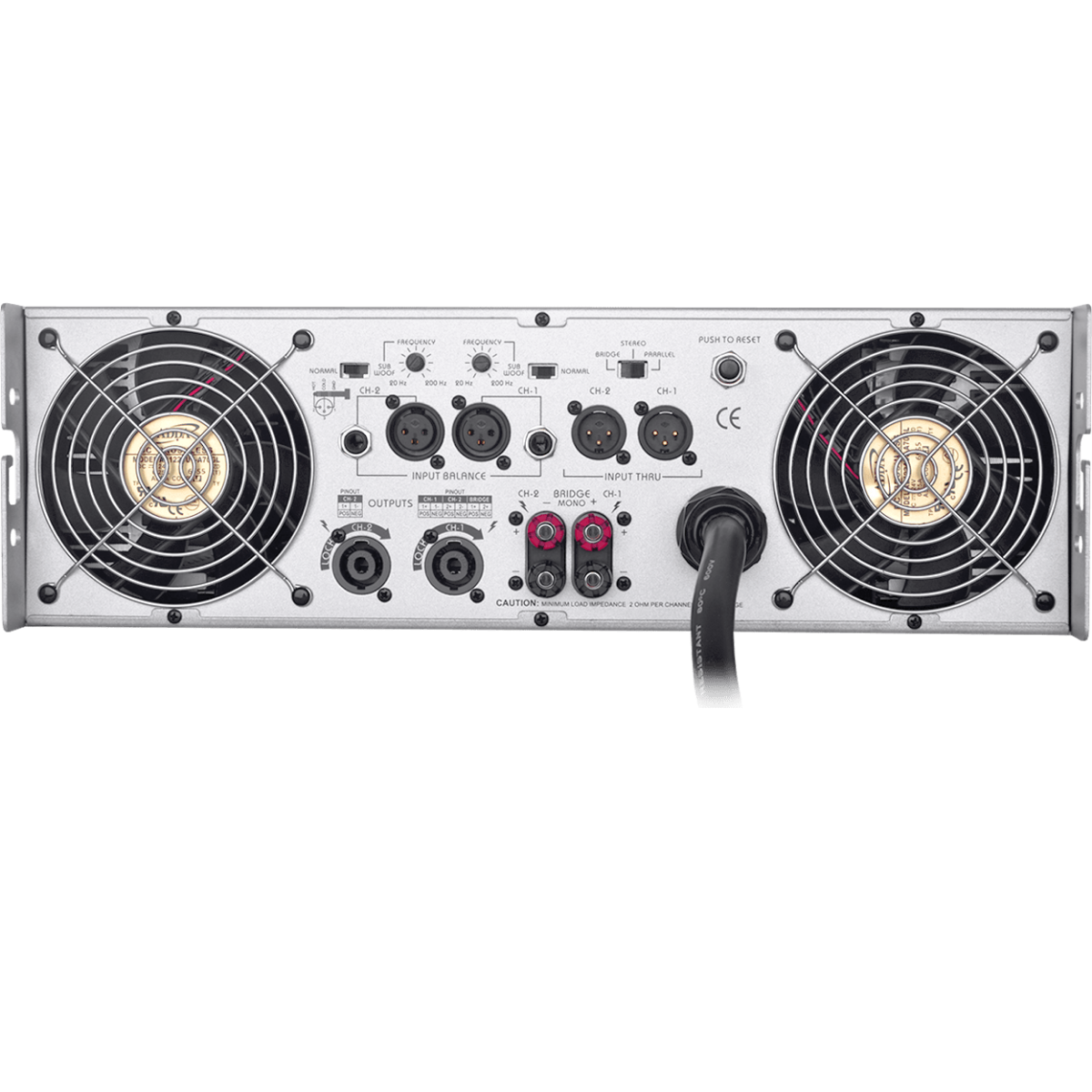 AMPLIFICADOR DE POTENCIA 5000W RMS HCF-PRO-52