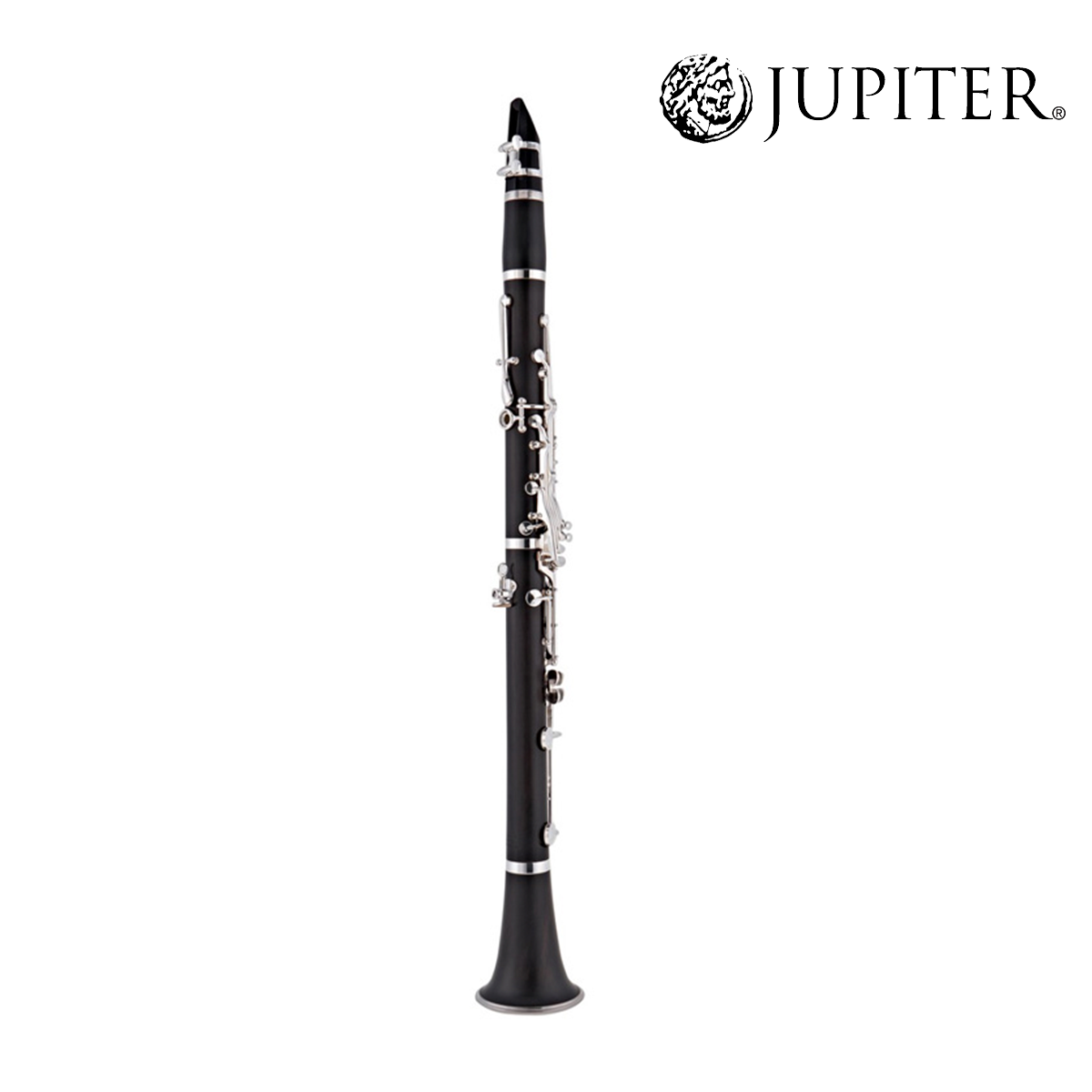 CLARINETE JCL7505 SIBEMOL JUPITER 17/6 EBONITE, CON ESTUCHE