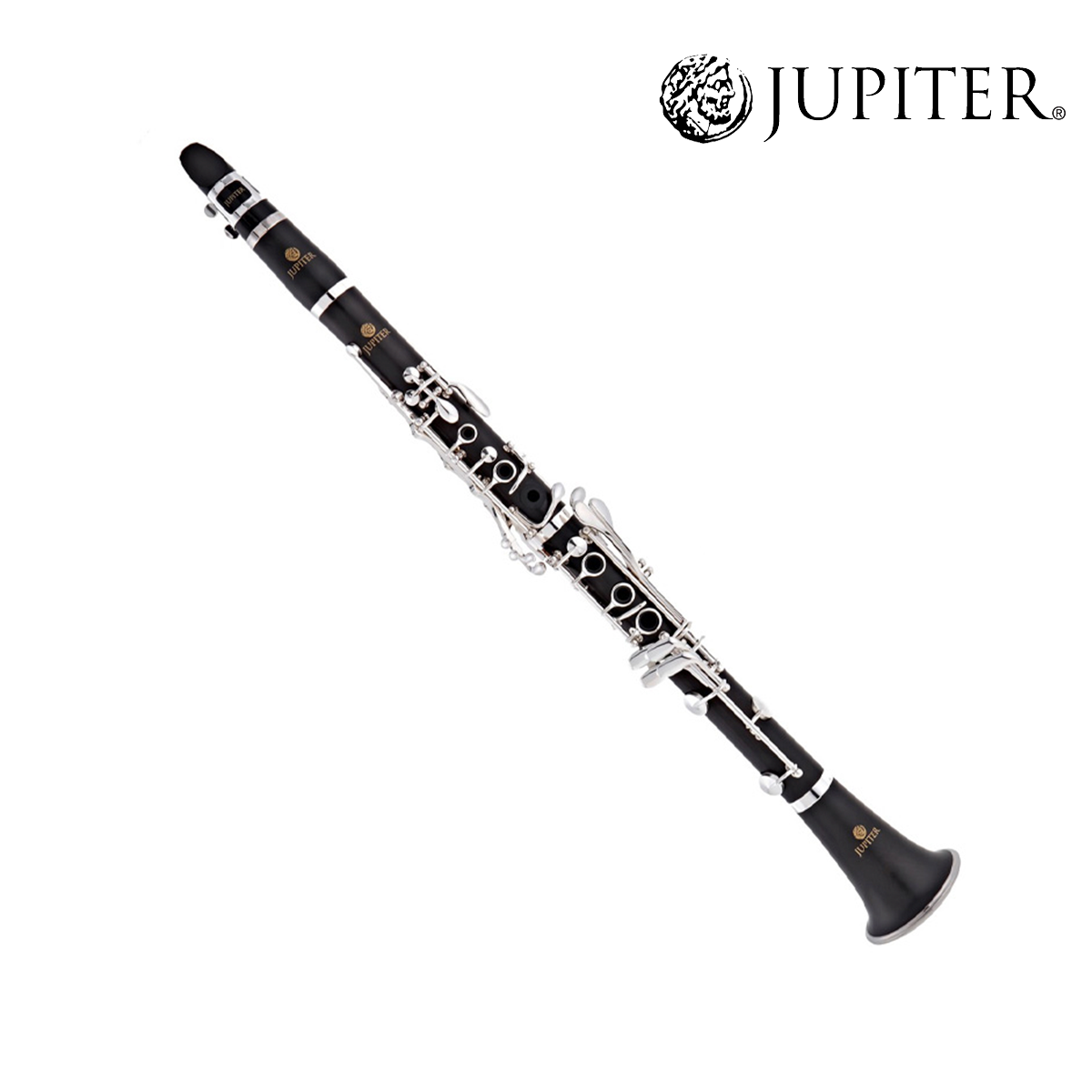 CLARINETE JCL7505 SIBEMOL JUPITER 17/6 EBONITE, CON ESTUCHE