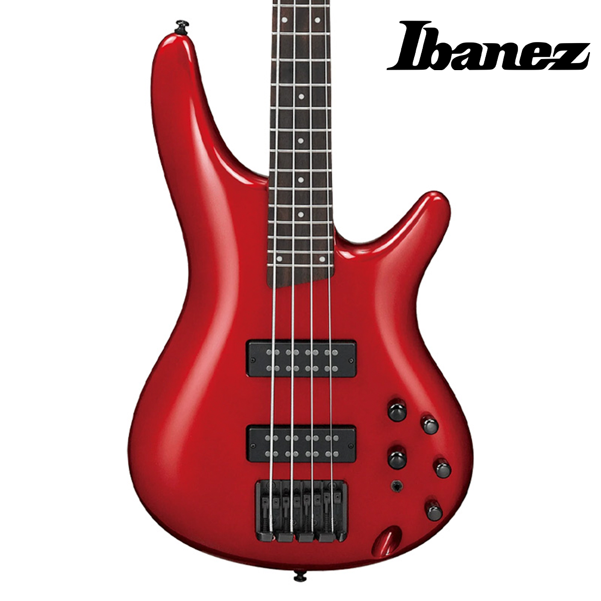 BAJO ELECTRICO IBANEZ "SR" ROJO