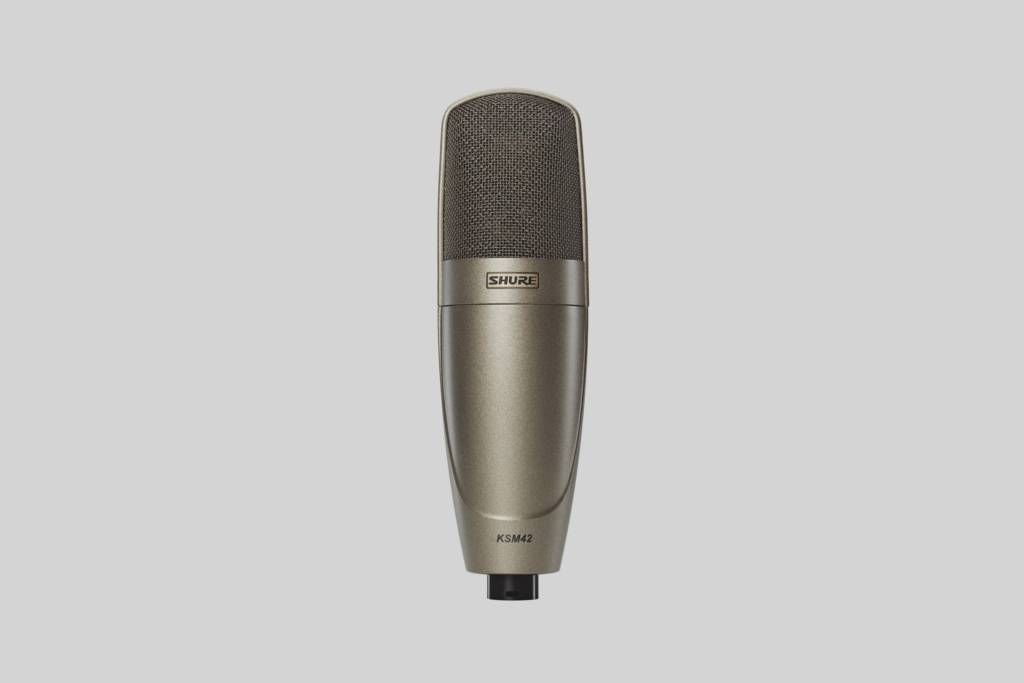 MICROFONO DE CONDENSADOR SHURE KSM42/SG