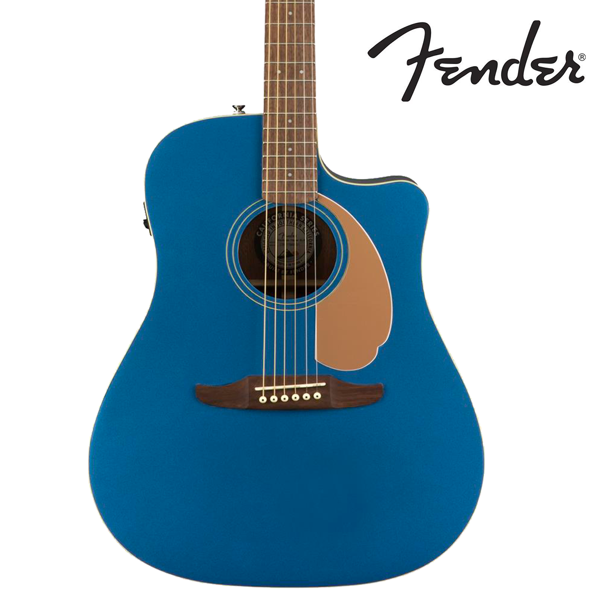 GUITARRA ELECTROACUSTICA FENDER REDONDO PLYR,BELMONT BLUE WN