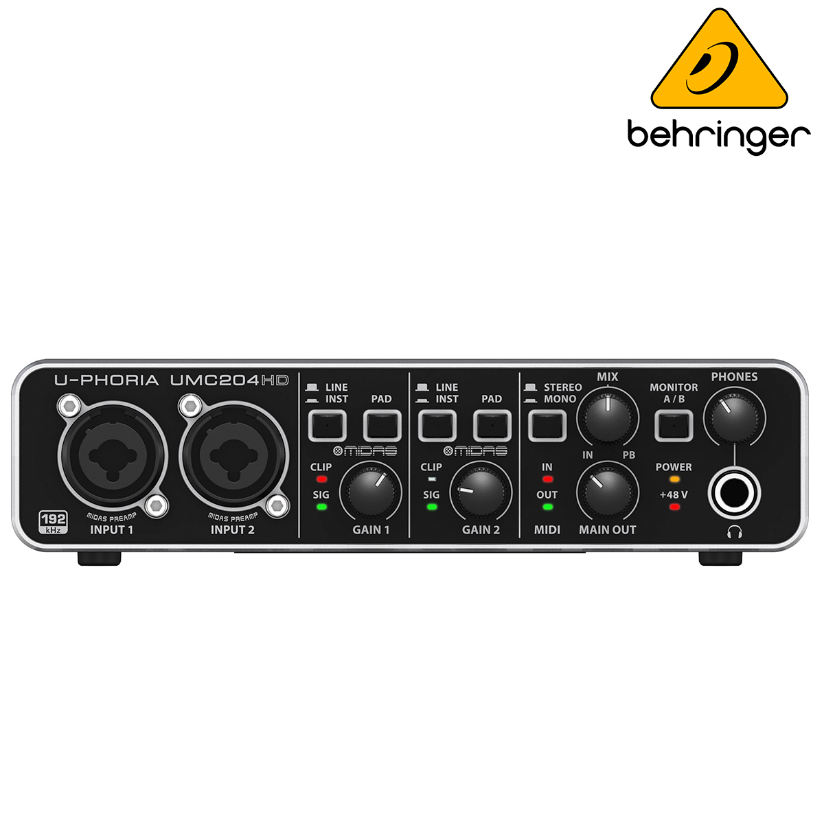 INTERFACE BEHRINGER MOD.UMC-204HD