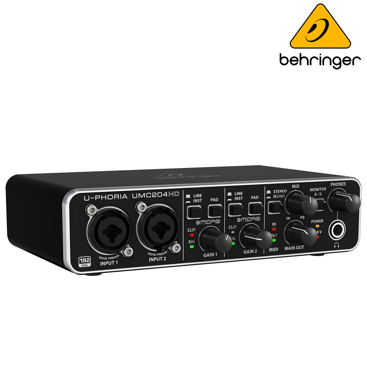 INTERFACE BEHRINGER MOD.UMC-204HD