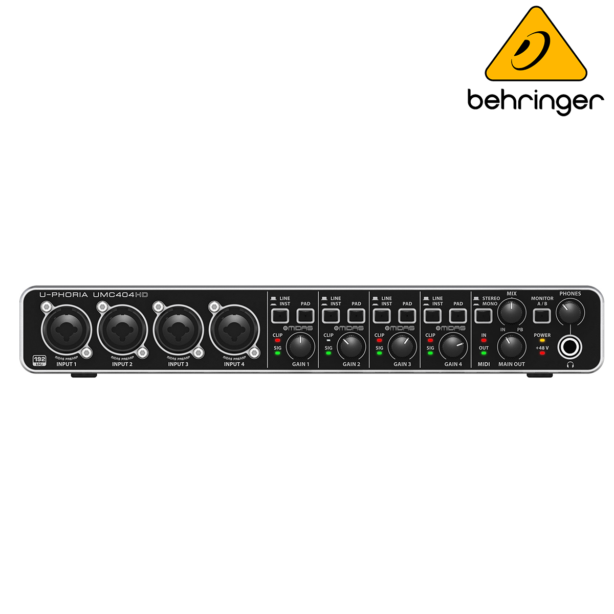 INTERFASE BEHRINGER MOD.UMC-404HD