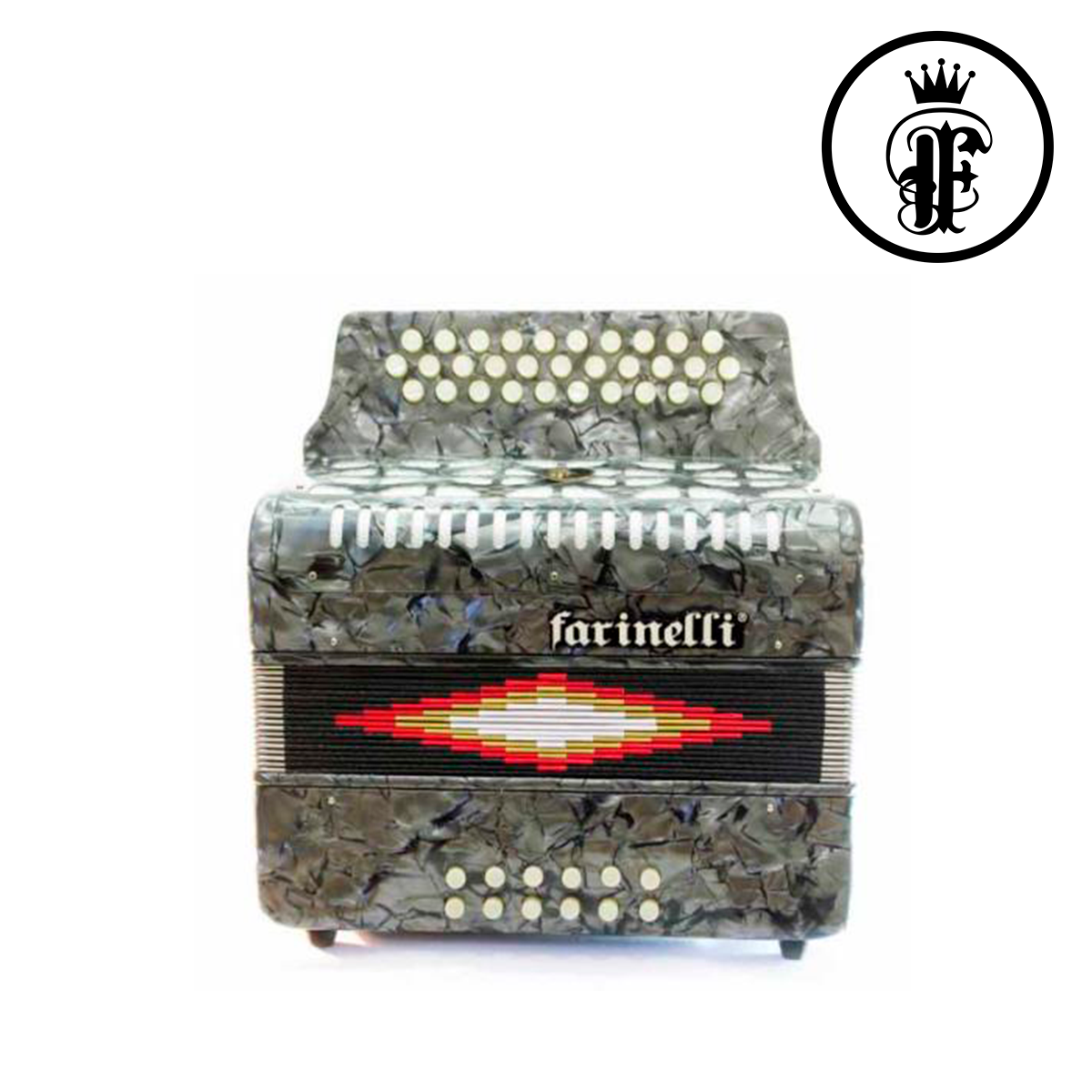 ACORDEON DIATONICO SOL DO FA 12 BAJ 3012G