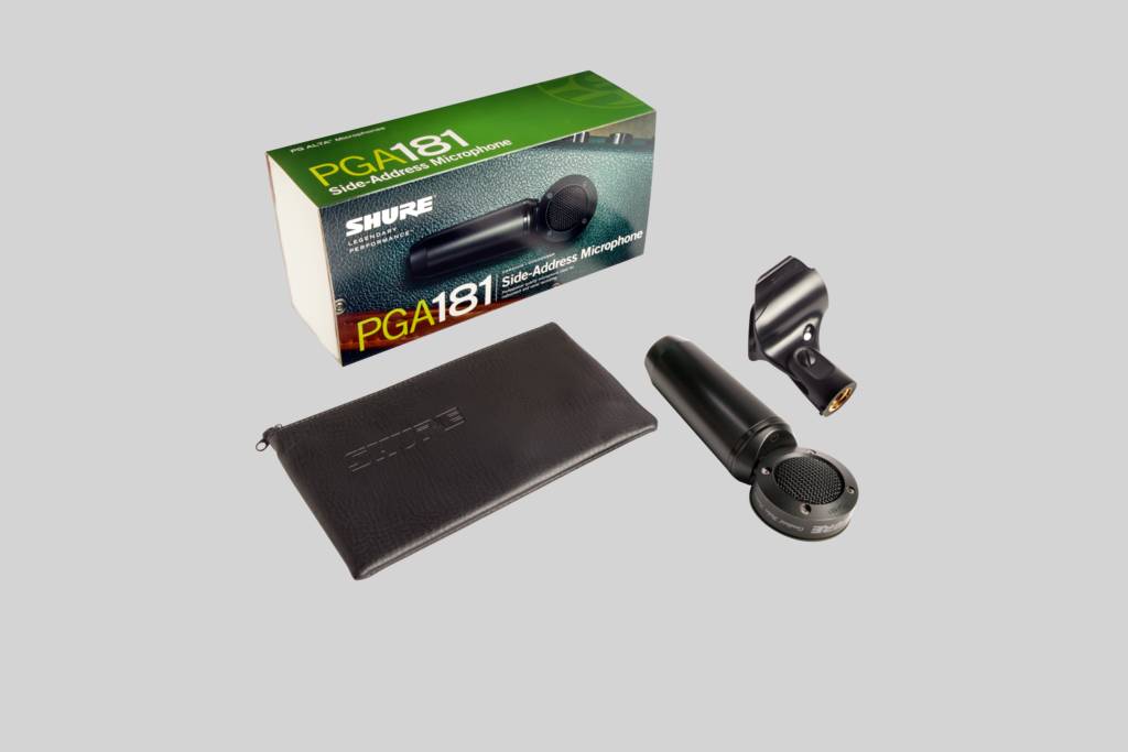 MICROFONO CONDENSADOR SHURE MOD.PGA181-XLR