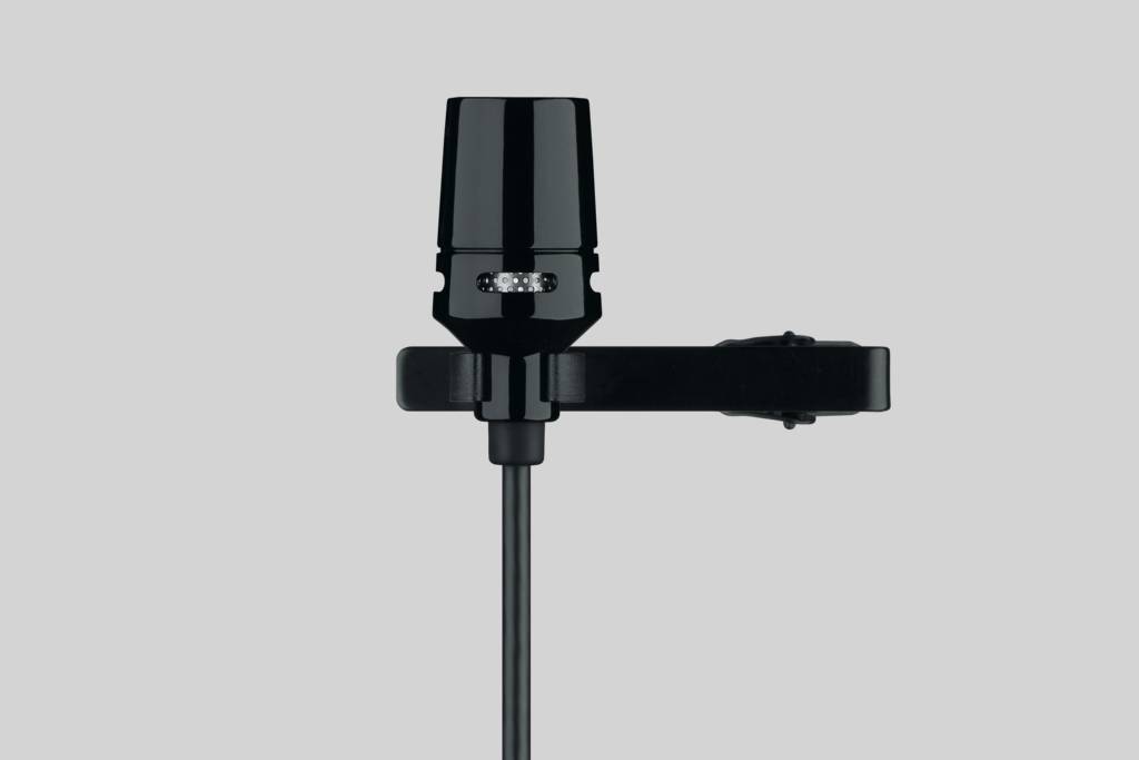 MICROFONO DE CONDENSADOR SHURE CVL-B/C-TQG
