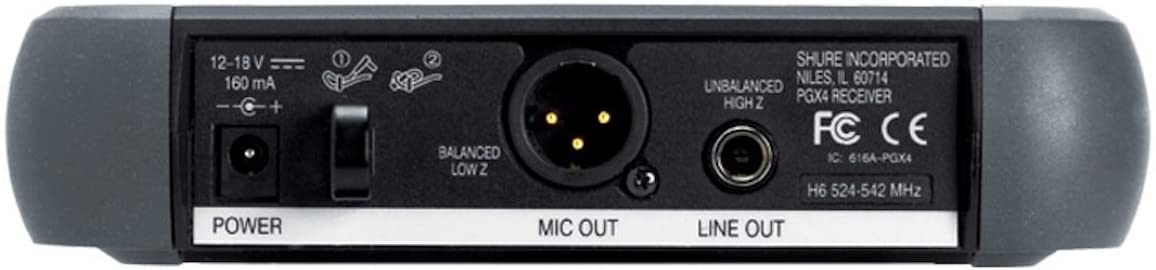 RECEPTOR TRANSMISOR SHURE PGXD14-X8