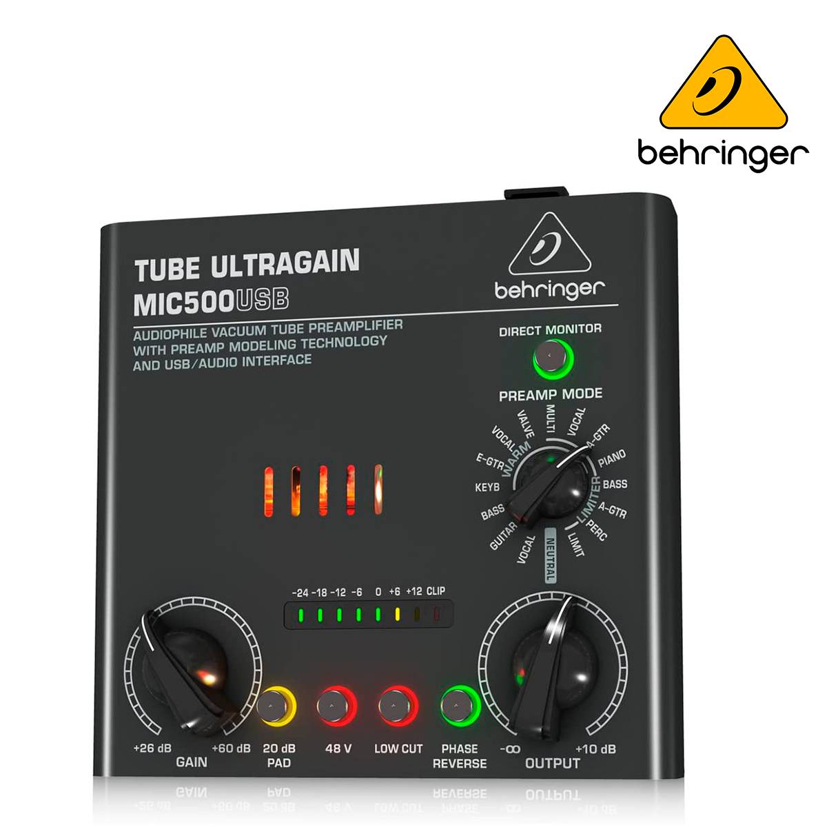 PREAMPLIFICADOR BEHRINGER MIC500USB