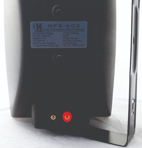 JGO DE BOCINAS 6.5" INTERPERIE HARDE HFS-602