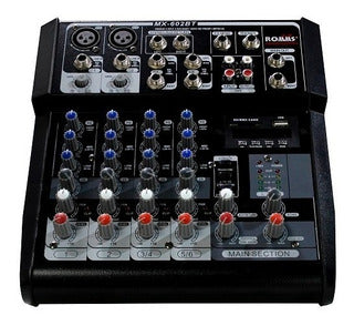 MEZCLADORA 6 CHUSB/SD/BLUETOOTH MX-602BT