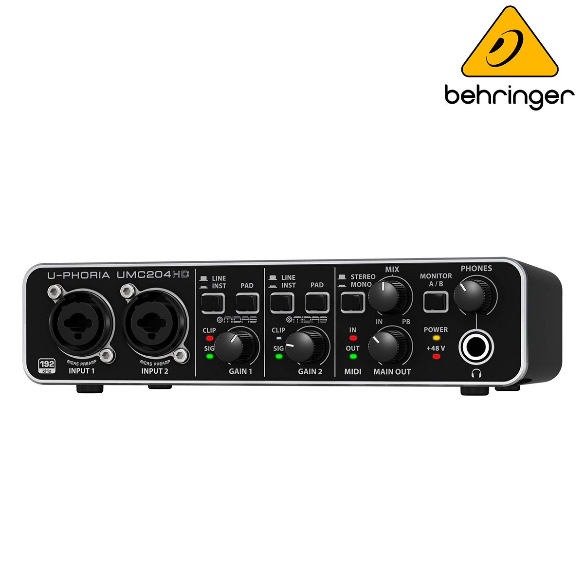 INTERFACE BEHRINGER MOD.UMC-204HD