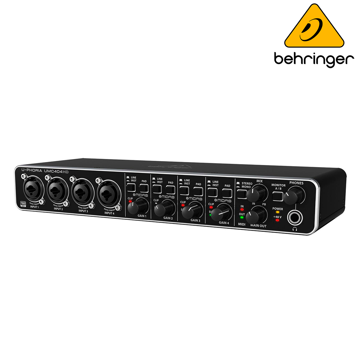 INTERFASE BEHRINGER MOD.UMC-404HD