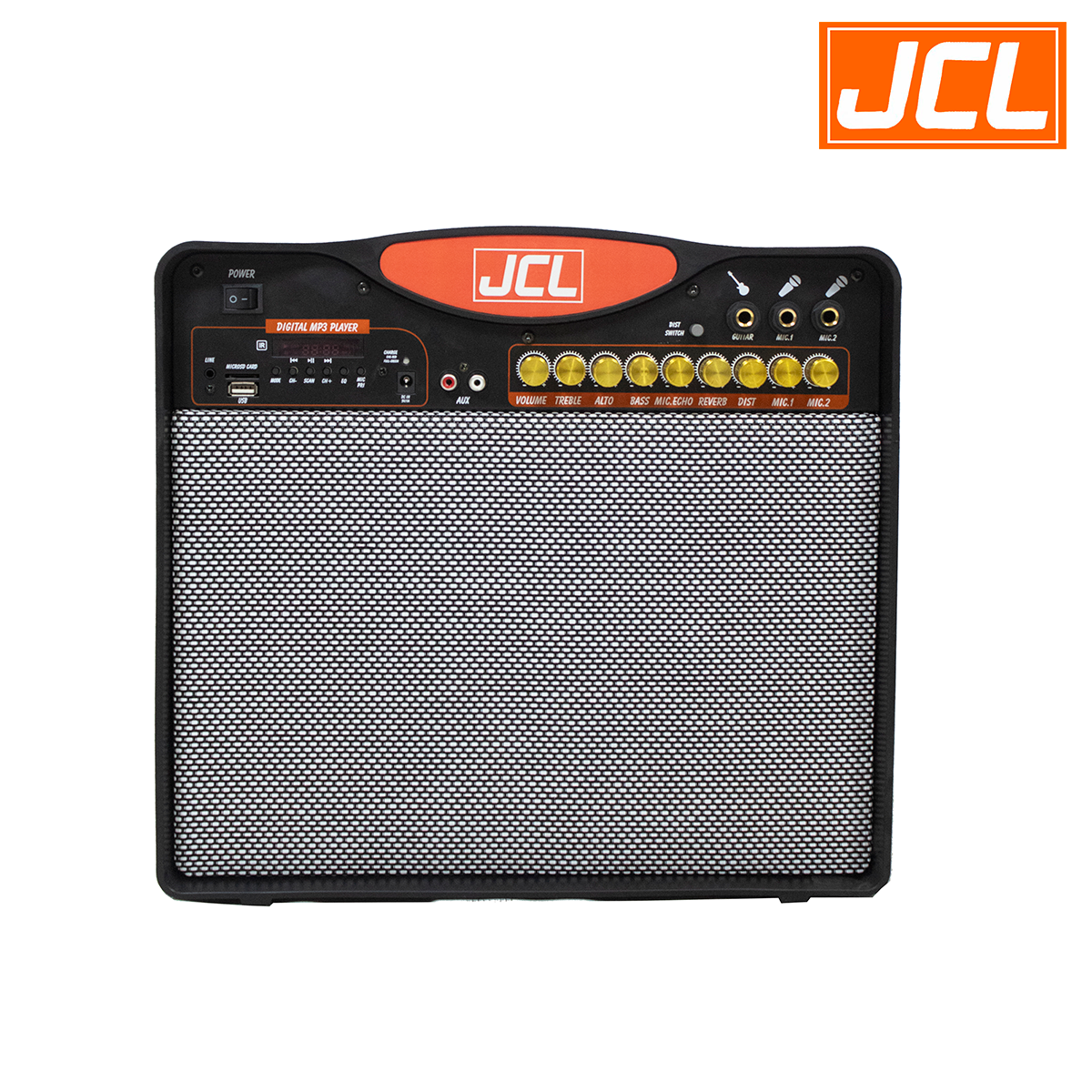 AMPLIFICADOR P/ GUIT 8" REP MP3 BLUETOOTH 40 W GT-8 BATERIA RECARCABLE