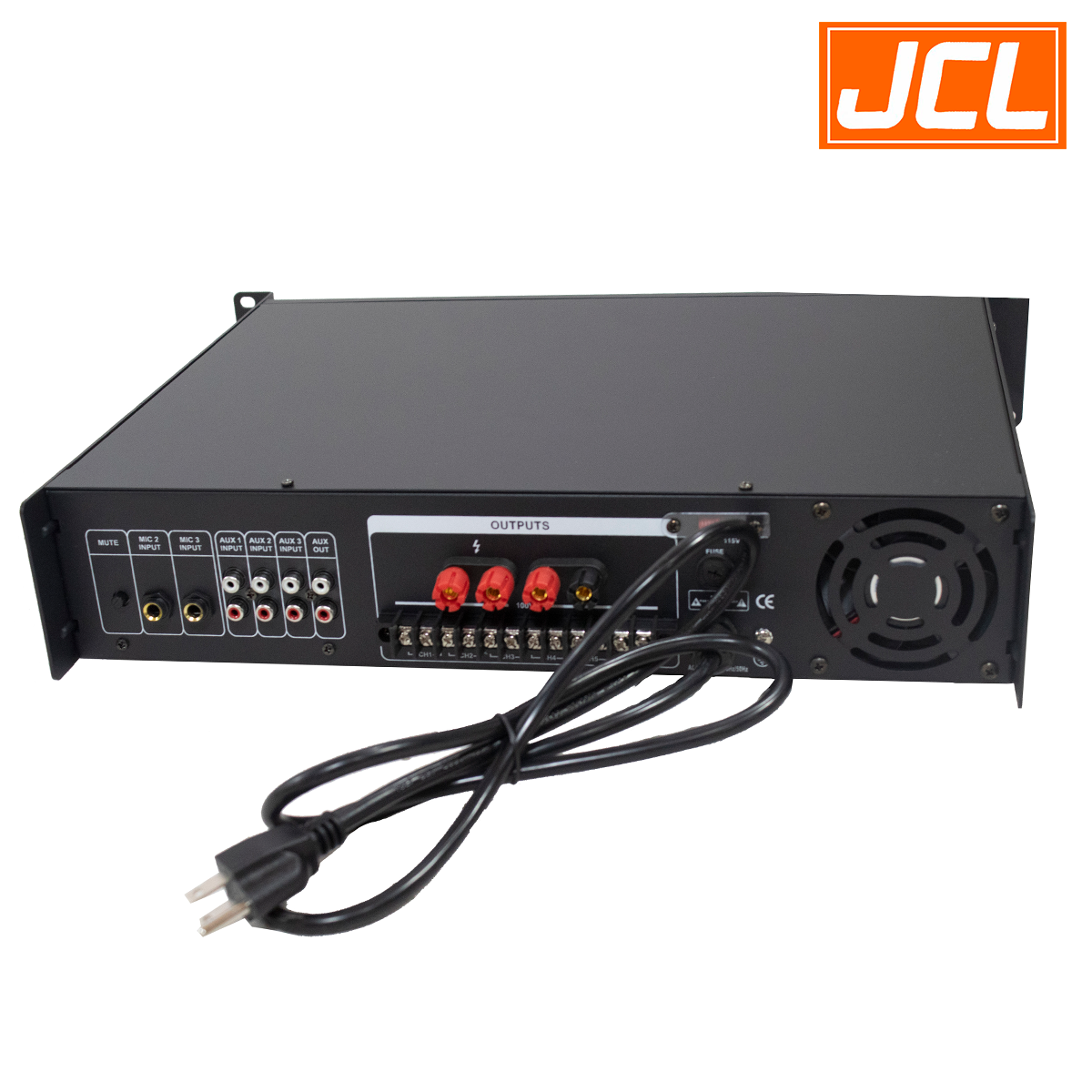 AMPLIFICADOR 350W ST2235BC C/6 CONTROLADORS DE VOLUMEN