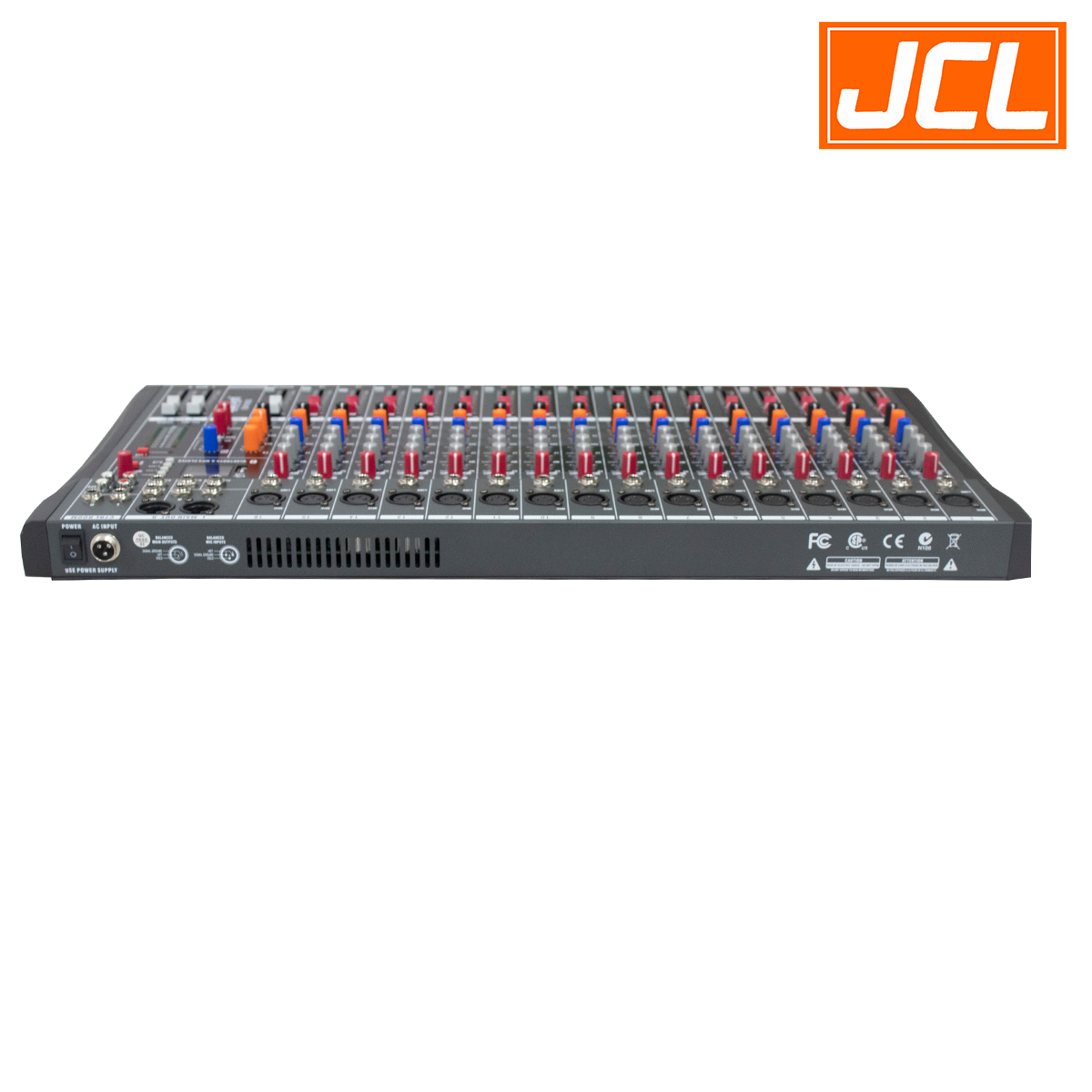 MEZCLADORA 16 CH EM-160S C/GRAB ,REP MP3 AC 127V