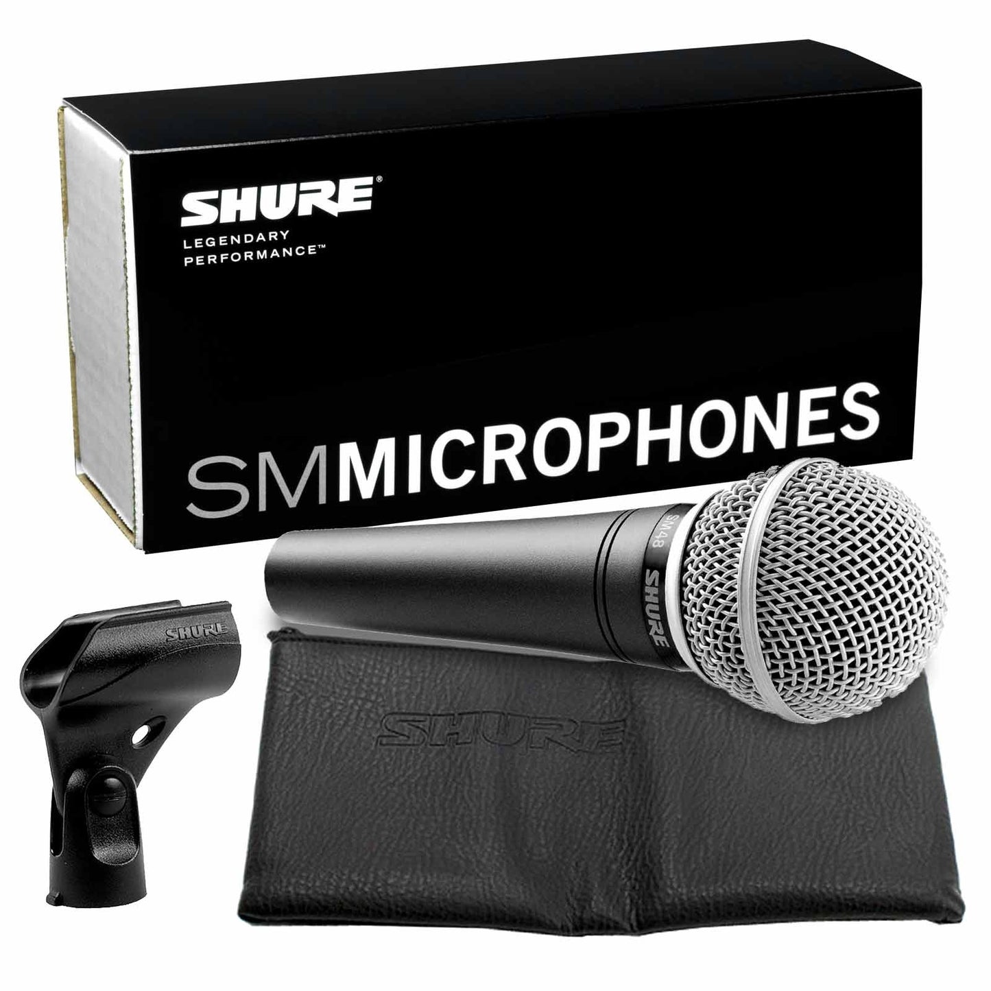 MICROFONO DINAMICO BAJA VOCAL SHUR SM48-LC