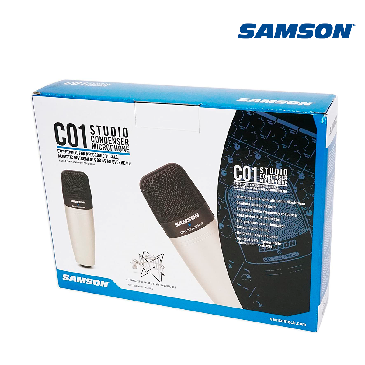 MICROFONO SAMSON SAC01 LARGE DIAPH CONDENSER