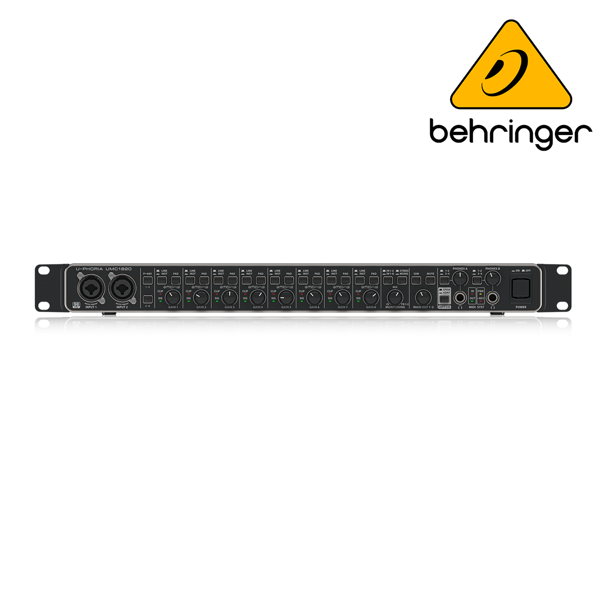 INTERFACE BEHRINGER UMC1820