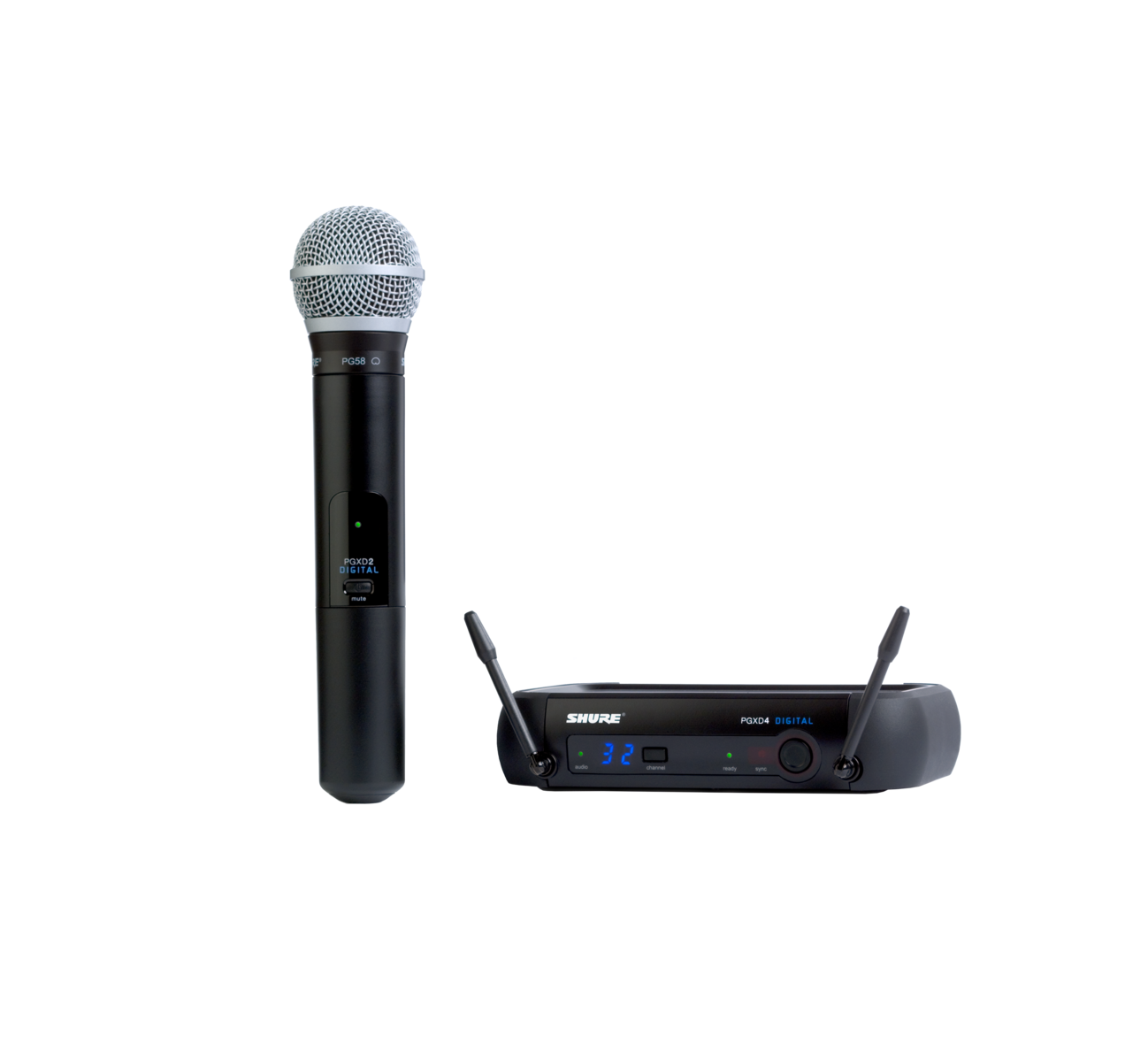 RECEPTOR-TRANSMISOR SHURE PGXD24/PG58