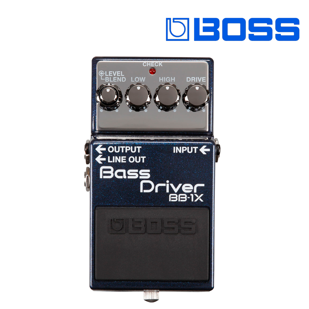 PEDAL COMPACTO P/BAJO BASS DRIVER STOMPBOX PREMIUM BB-1X