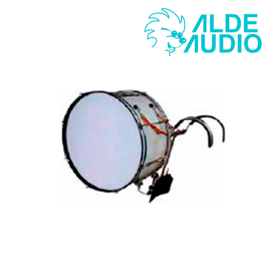 JWB04 TAMBOR DE HOMBRO 2 VISTAS PARA BANDA CON HERRAJES METALICOS 22" X 12"