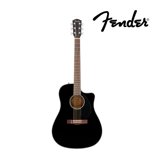 GUITARRA ELECTROACUSTICA CD-60SCE DREAD BLACK WN