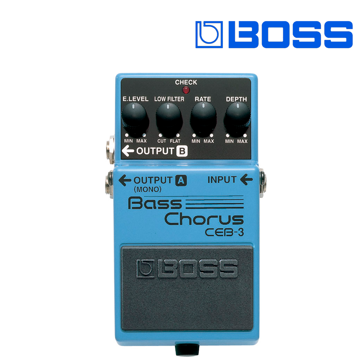 PEDAL COMPACTO P/BAJO BASS CHORUS CEB-3