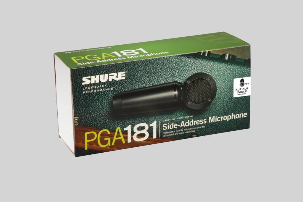 MICROFONO CONDENSADOR SHURE MOD.PGA181-XLR