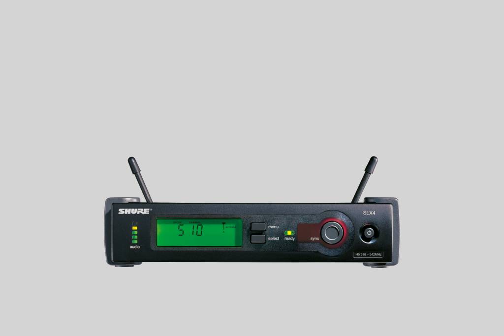 RECEPTOR DIVERSITY, CONANTENAS DE 1/4 ONDA Y MONTAJES EN RACK SINCRONIZACION MOD SLX4-G4