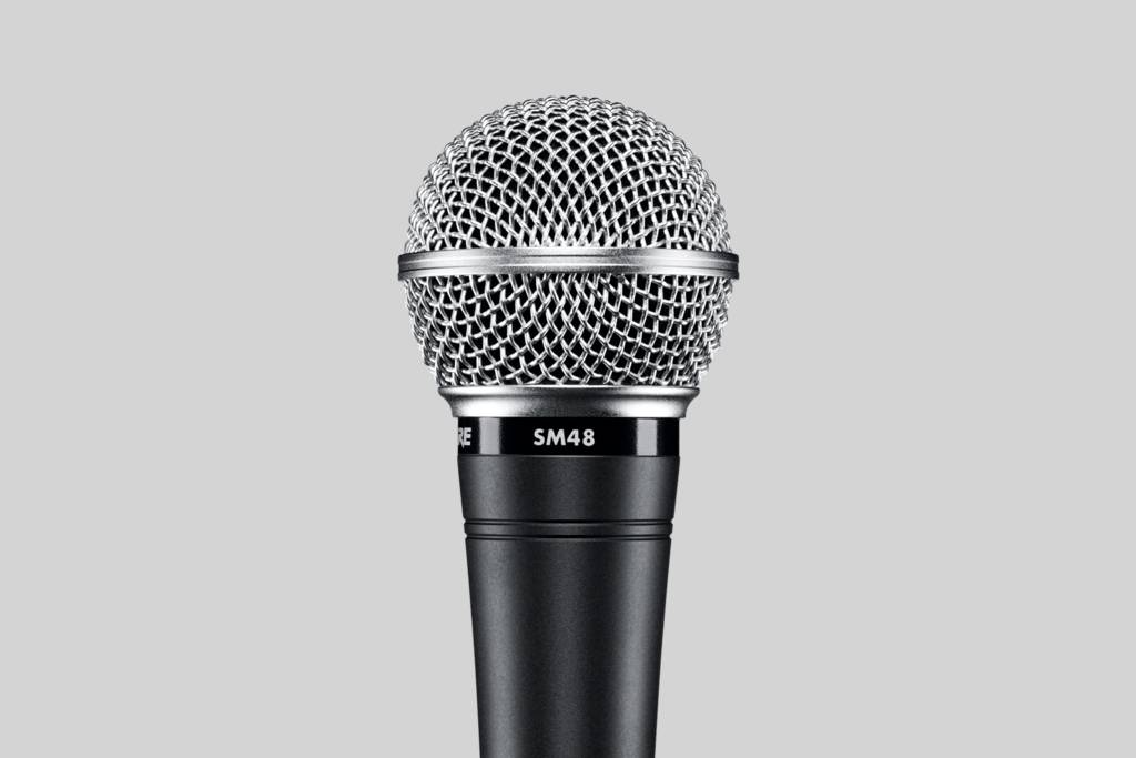 MICROFONO DINAMICO BAJA VOCAL SHUR SM48-LC